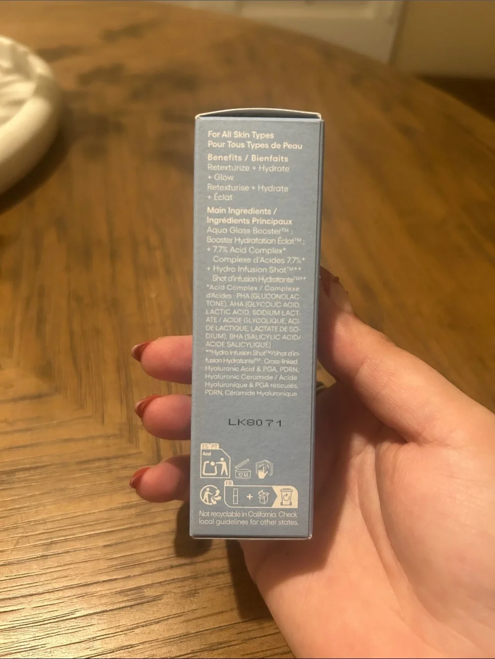 LANEIGE Light Blue Water Bank Aqua Facial Serum